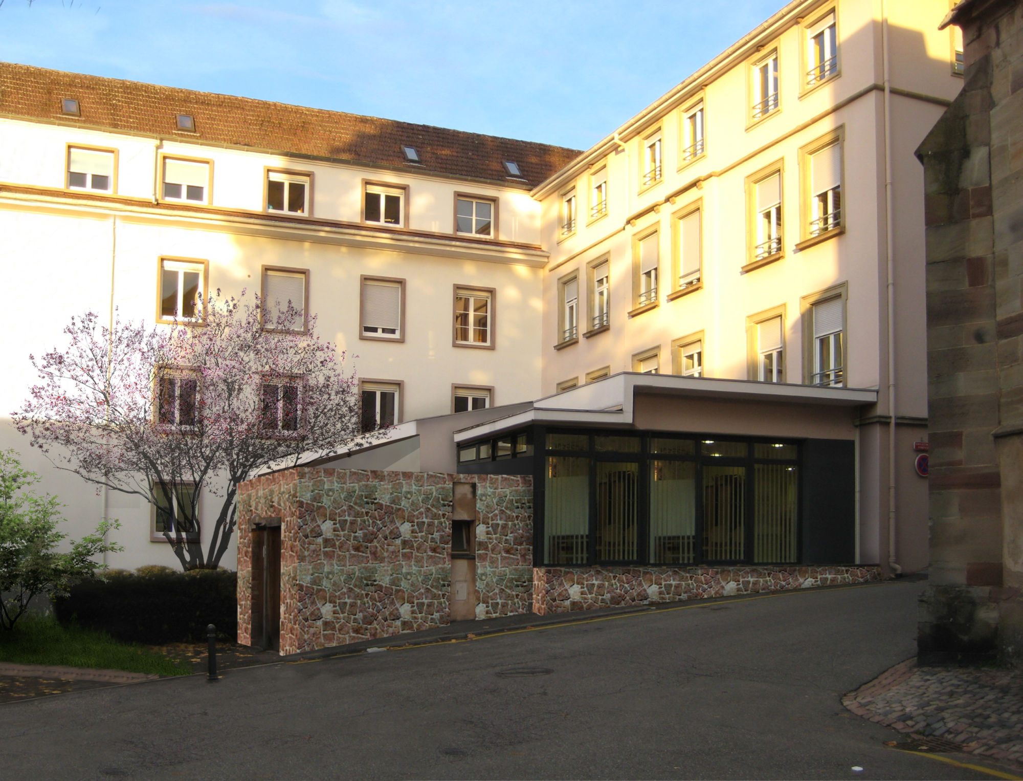 HOPITAL RIBEAUVILLE_1 | ARCHI Sweet Projet de rénovation restructuration de l’hôpital – Ribeauvillé (68) Benfeld 0
